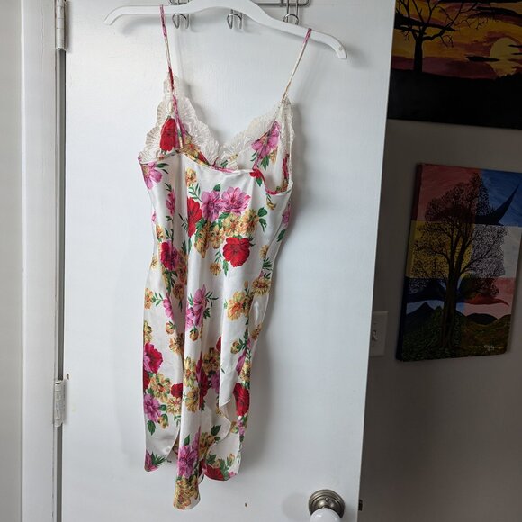 Victoria's Secret Vintage 90s Gold Label Floral Slip Dress Size Small - Picture 8 of 11